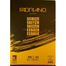 Fabriano Schizzi blok A3 90g 100l